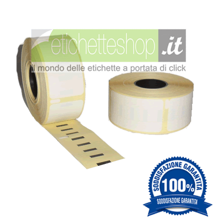 ROTOLO 550 ETICHETTE ADESIVE 50x25 PER CONGELATORE CON PRODOTTO